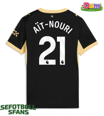 Manchester City Rayan Ait-Nouri #21 Bortatröja Kvinnor 2026-27 Kortärmad